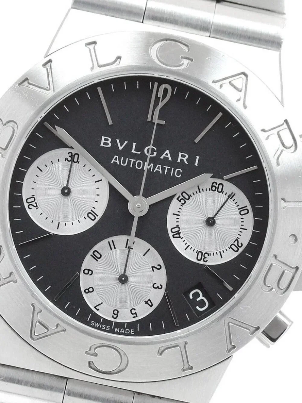 BVLGARI Diagono Sports CH35S Chronograph Date Automatic Men's Watch_963411